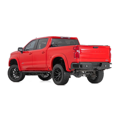 ROUGH COUNTRY OV2 Running Boards | Side Step Bars | Crew Cab | Chevy/GMC 1500/2500HD (19-26 & Refresh) | 14009