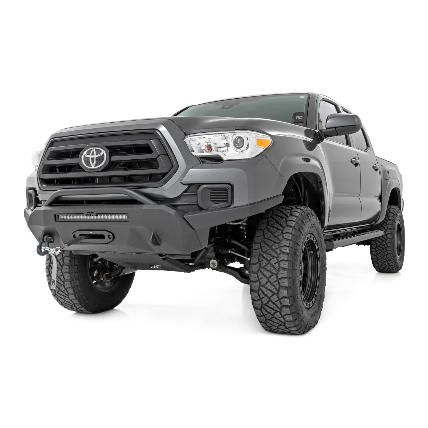 ROUGH COUNTRY RCS41009A 41009A BA2 Running Boards Side Toyota Tacoma 05-23