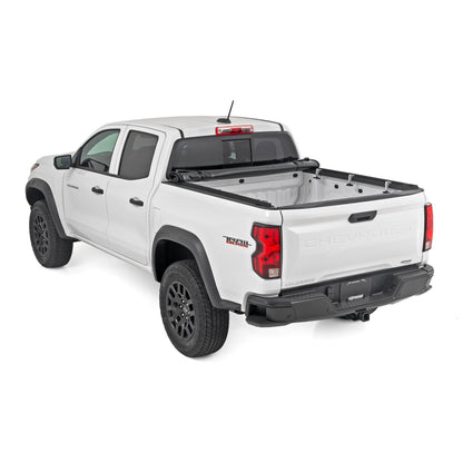 ROUGH COUNTRY Soft Roll Up Bed Cover | 5' Bed | Chevy/GMC Canyon/Colorado 2WD/4WD (15-25) | 42120500