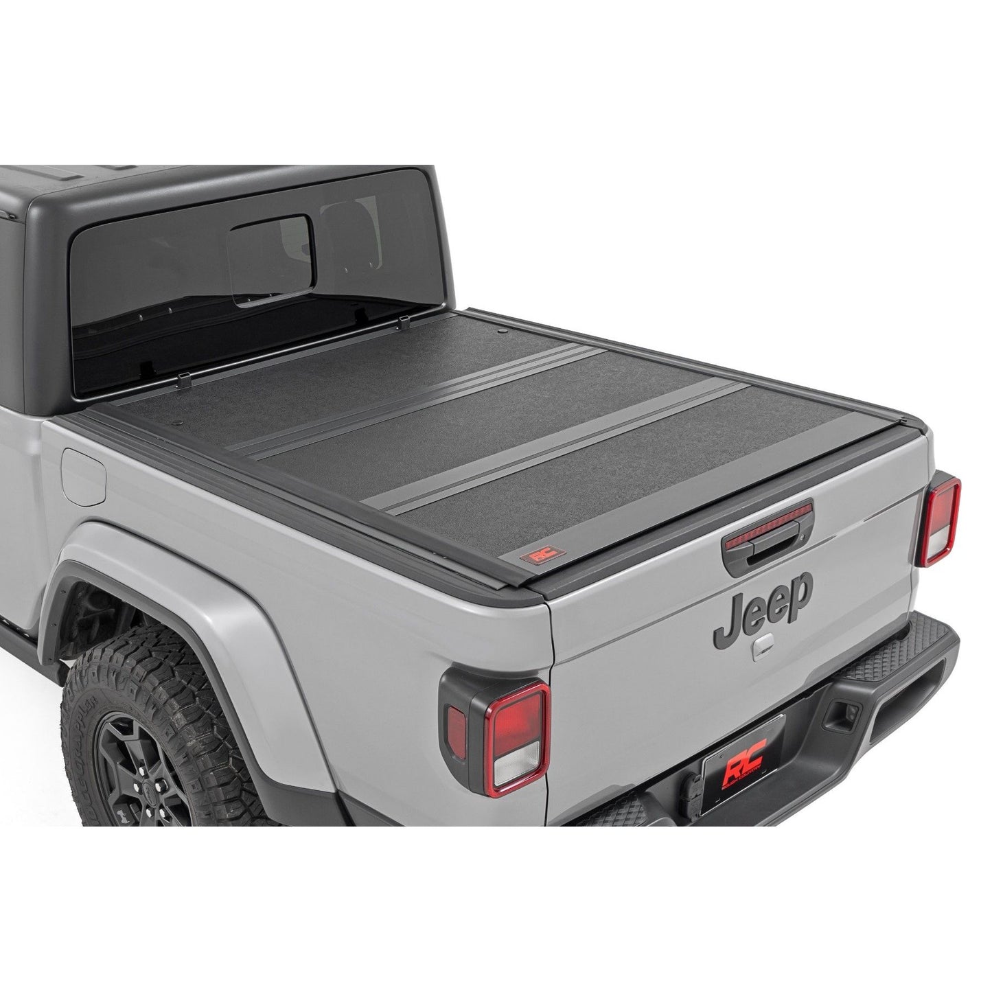 ROUGH COUNTRY Hard Low Profile Bed Cover | 5' Bed | Jeep Gladiator JT 4WD (2020-2025) | 47620500B