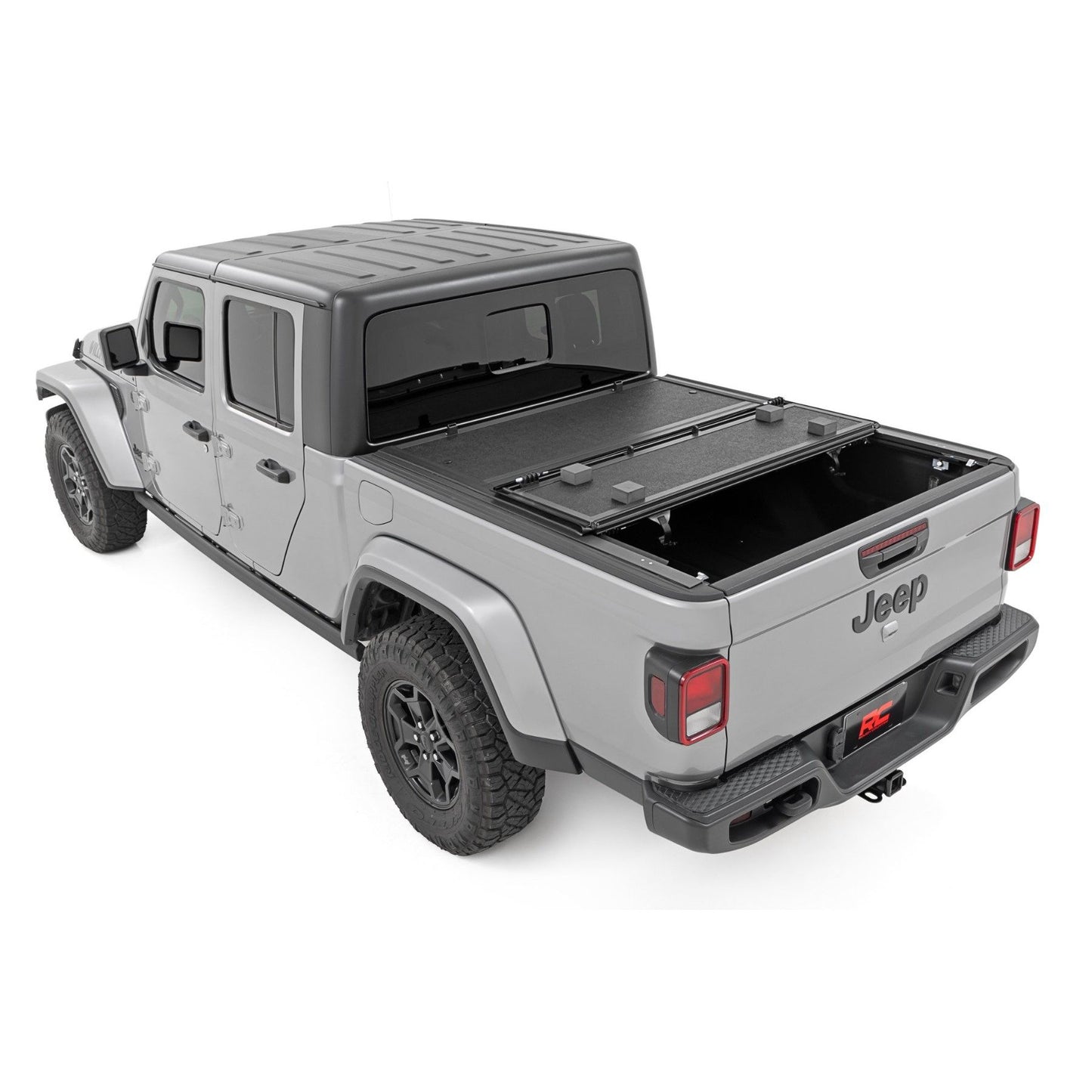 ROUGH COUNTRY Hard Low Profile Bed Cover | 5' Bed | Jeep Gladiator JT 4WD (2020-2025) | 47620500B