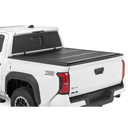ROUGH COUNTRY Hard Low Profile Bed Cover | 5' Bed | Toyota Tacoma 2WD/4WD (2024-2025) | 47415551B