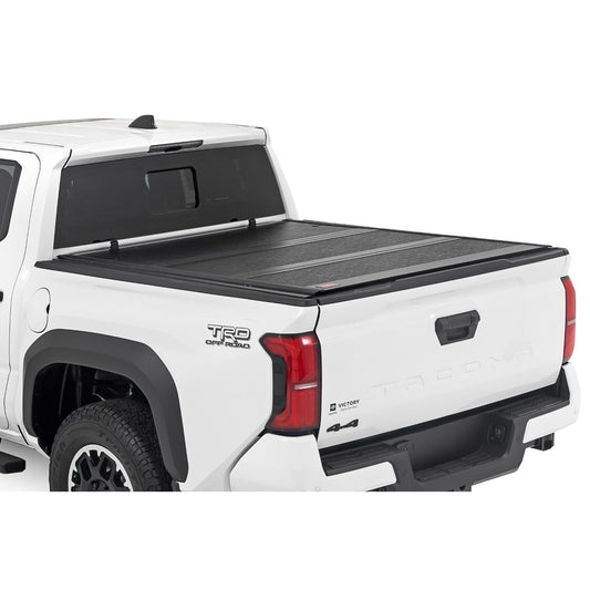 ROUGH COUNTRY Hard Low Profile Bed Cover | 5' Bed | Toyota Tacoma 2WD/4WD (2024-2025) | 47415551B