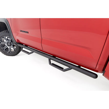 ROUGH COUNTRY Nerf Steps | Cab Length | Crew Max | Toyota Tundra 2WD/4WD (2022-2025) | 72002B