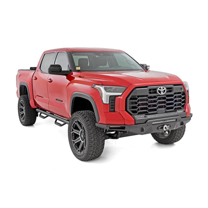 ROUGH COUNTRY Nerf Steps | Cab Length | Crew Max | Toyota Tundra 2WD/4WD (2022-2025) | 72002B