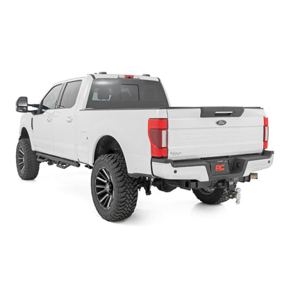 ROUGH COUNTRY Nerf Steps | Cab Length | Crew | Ford F-150/Lightning/F-250/F-350/Raptor (15-25) | RCF1596CCB