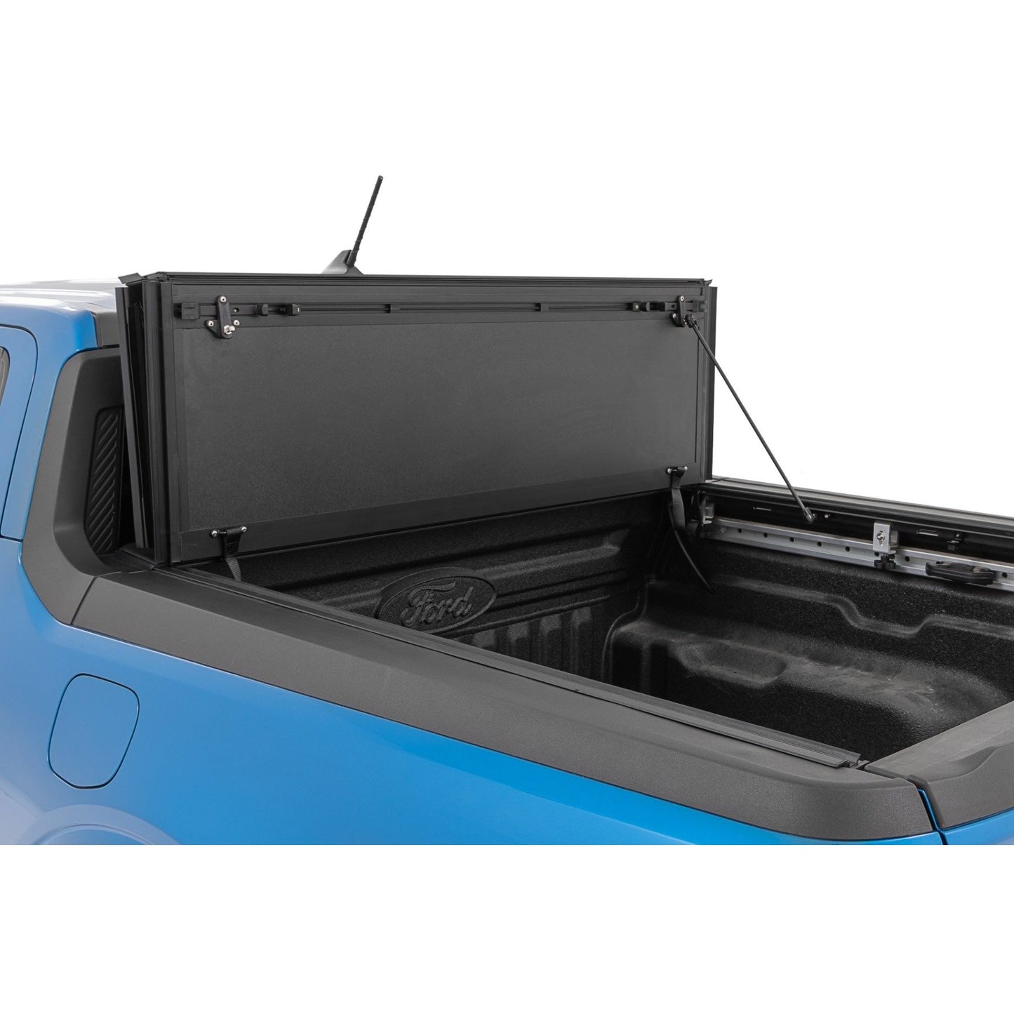 ROUGH COUNTRY Hard Tri-Fold Flip Up Bed Cover | 4'6" Bed | Ford Maverick 2WD/4WD (22-25) | 49254500