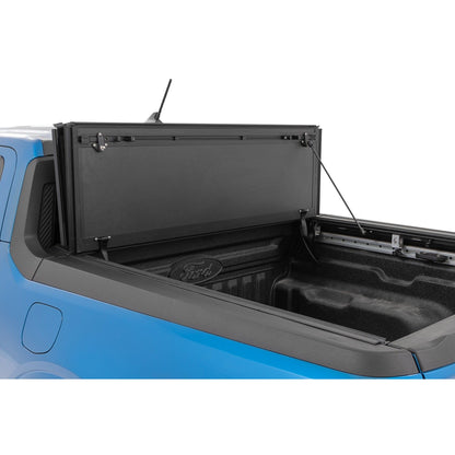 ROUGH COUNTRY Hard Tri-Fold Flip Up Bed Cover | 4'6" Bed | Ford Maverick 2WD/4WD (22-25) | 49254500