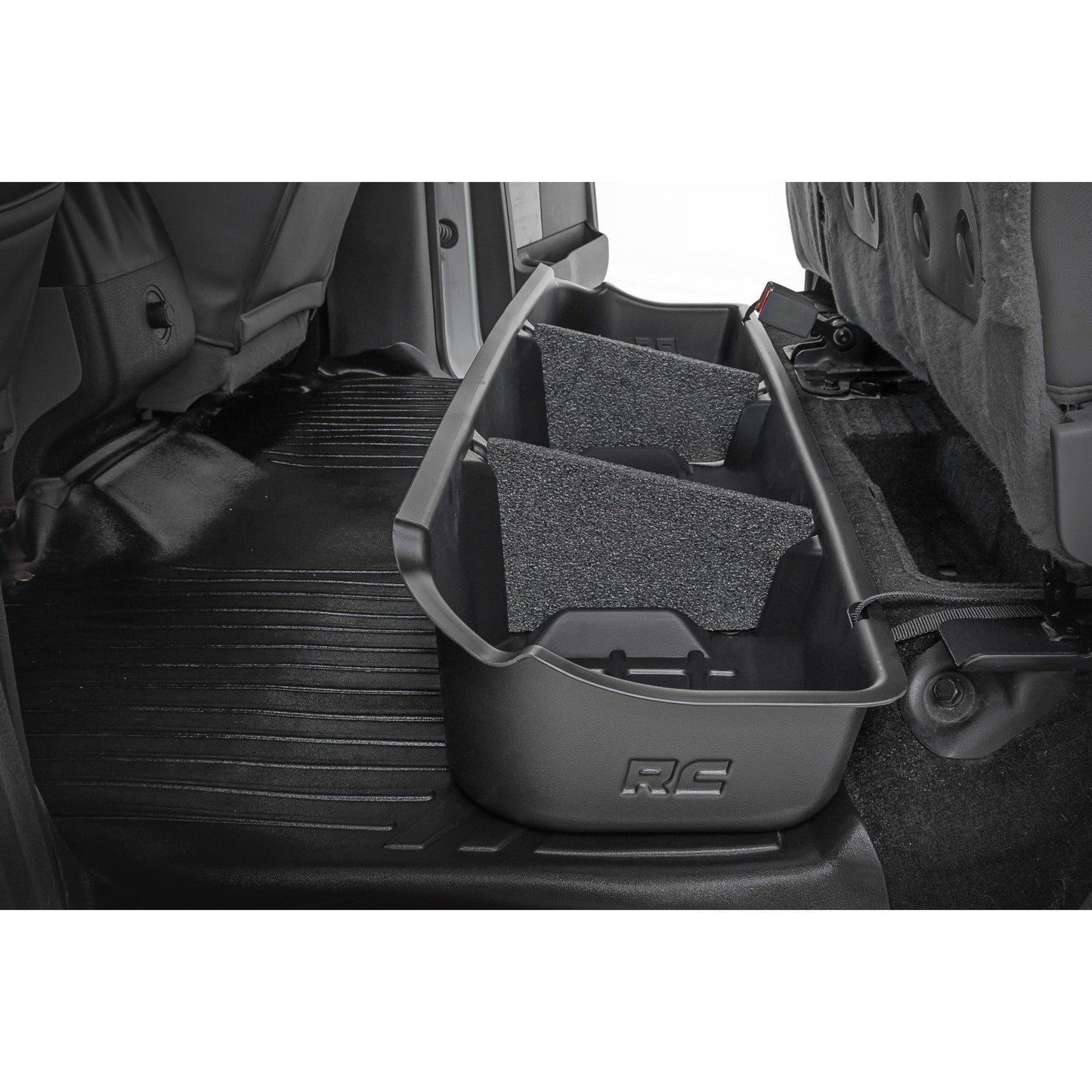 ROUGH COUNTRY Under Seat Storage | Crew Cab | Ford F-150 2WD/4WD (2009-2014) | RC09241