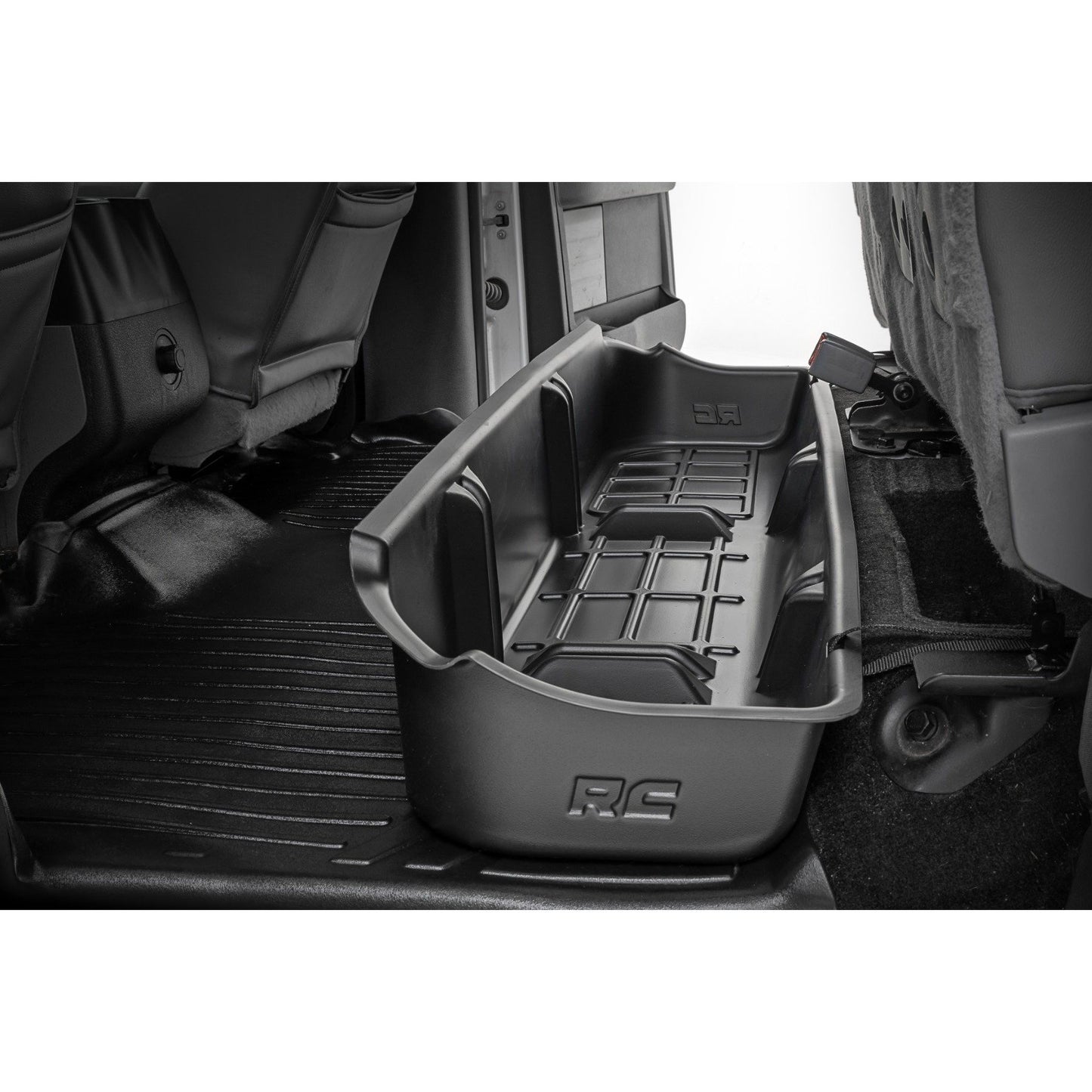 ROUGH COUNTRY Under Seat Storage | Crew Cab | Ford F-150 2WD/4WD (2009-2014) | RC09241