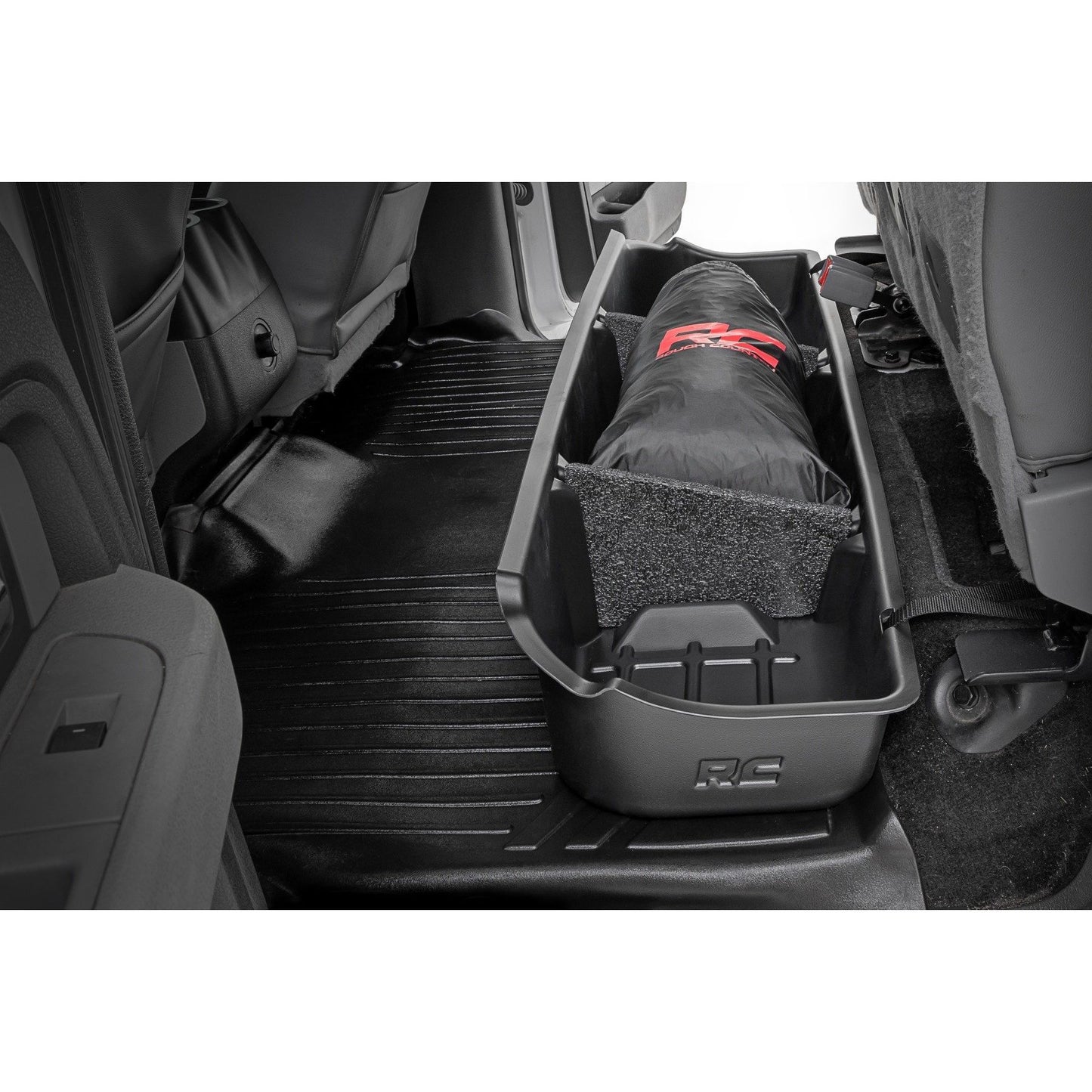 ROUGH COUNTRY Under Seat Storage | Crew Cab | Ford F-150 2WD/4WD (2009-2014) | RC09241