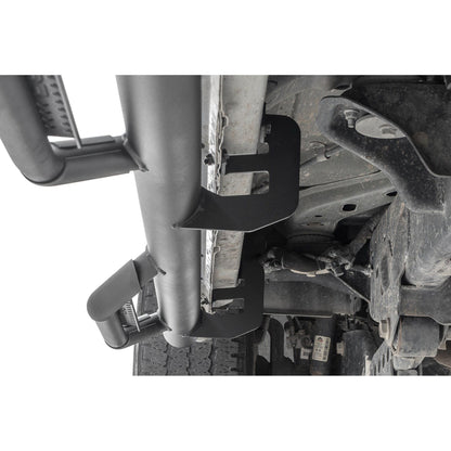 ROUGH COUNTRY Nerf Steps | Cab Length | Crew Cab | SRW | Ram 1500/2500/3500 2WD/4WD (10-25 & Classic) | RCD2080CCB