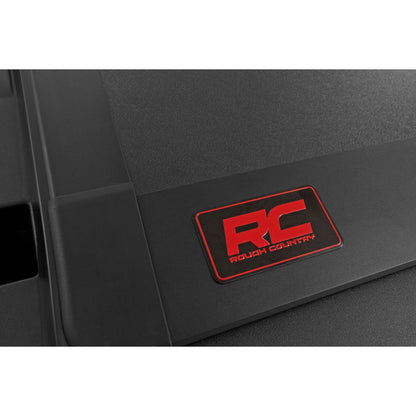 ROUGH COUNTRY Hard Tri-Fold Flip Up Bed Cover | 5'7" | Toyota Tundra 2WD/4WD (2022-2025) | 49514551