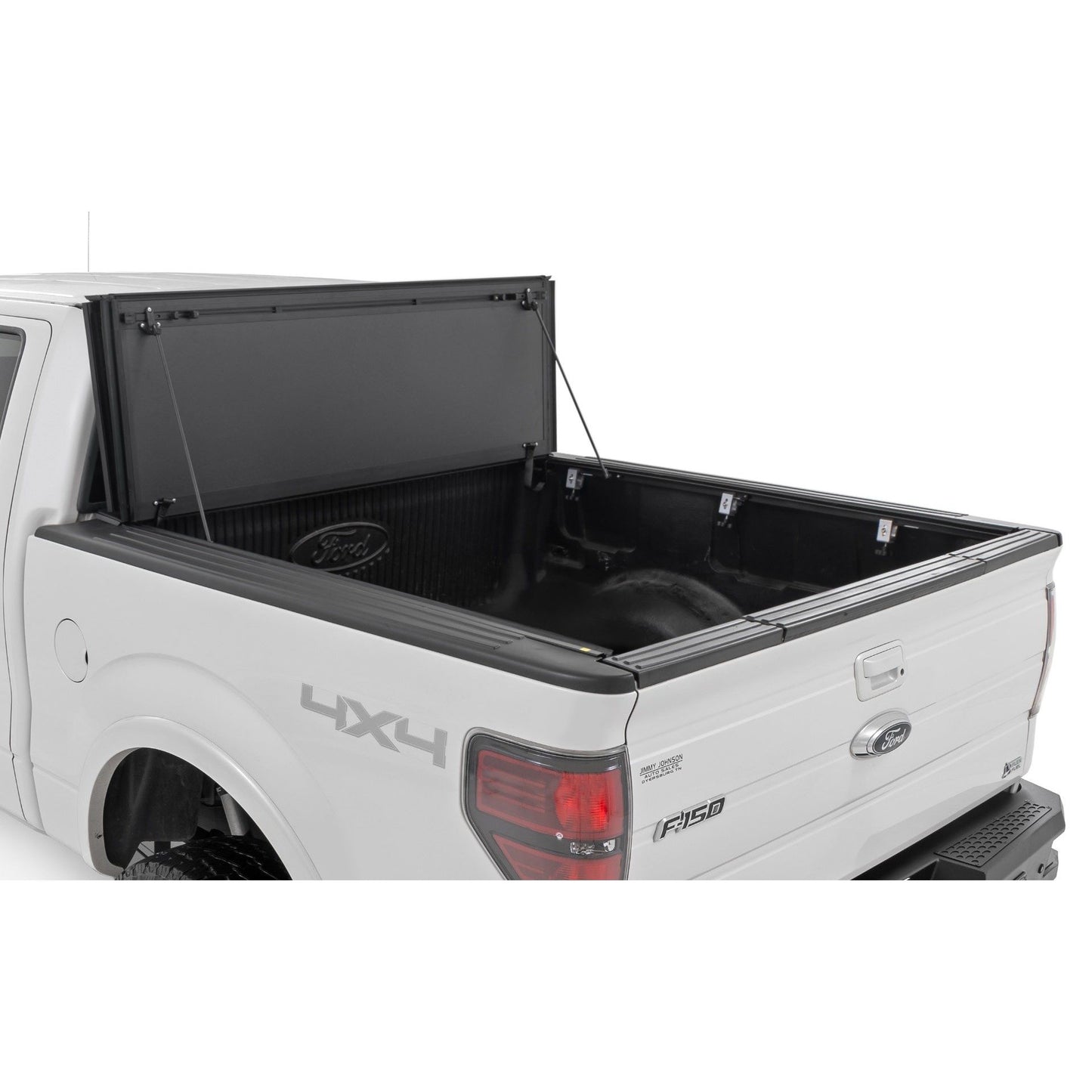 ROUGH COUNTRY Hard Tri-Fold Flip Up Bed Cover | 5'7" Bed | Ford F-150 2WD/4WD (2004-2014) | 49214550