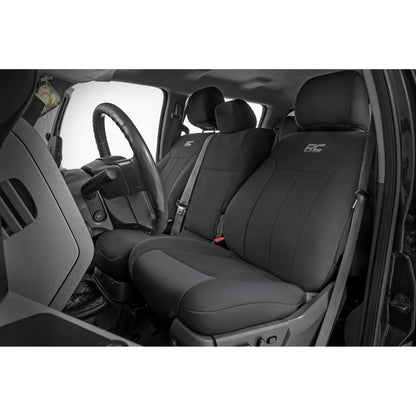 ROUGH COUNTRY Seat Covers | Front and Rear | Ford F-250/F-350 Super Duty 2WD/4WD (11-16) | 91055