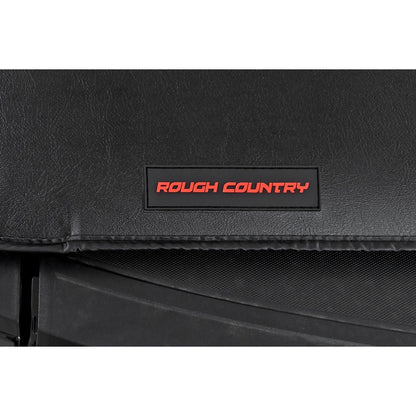 ROUGH COUNTRY Soft Roll Up Bed Cover  | 6'7" Bed | Chevy/GMC Sierra 1500 (19-26)/Silverado 1500 (19-26)  | 42308650