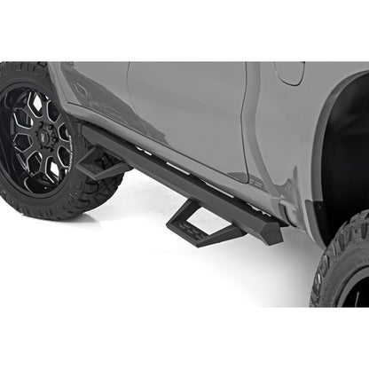 ROUGH COUNTRY SRL2 Adj Aluminum Step | Crew Cab | Chevy/GMC 1500/2500HD (19-26 & Refresh) | 11019