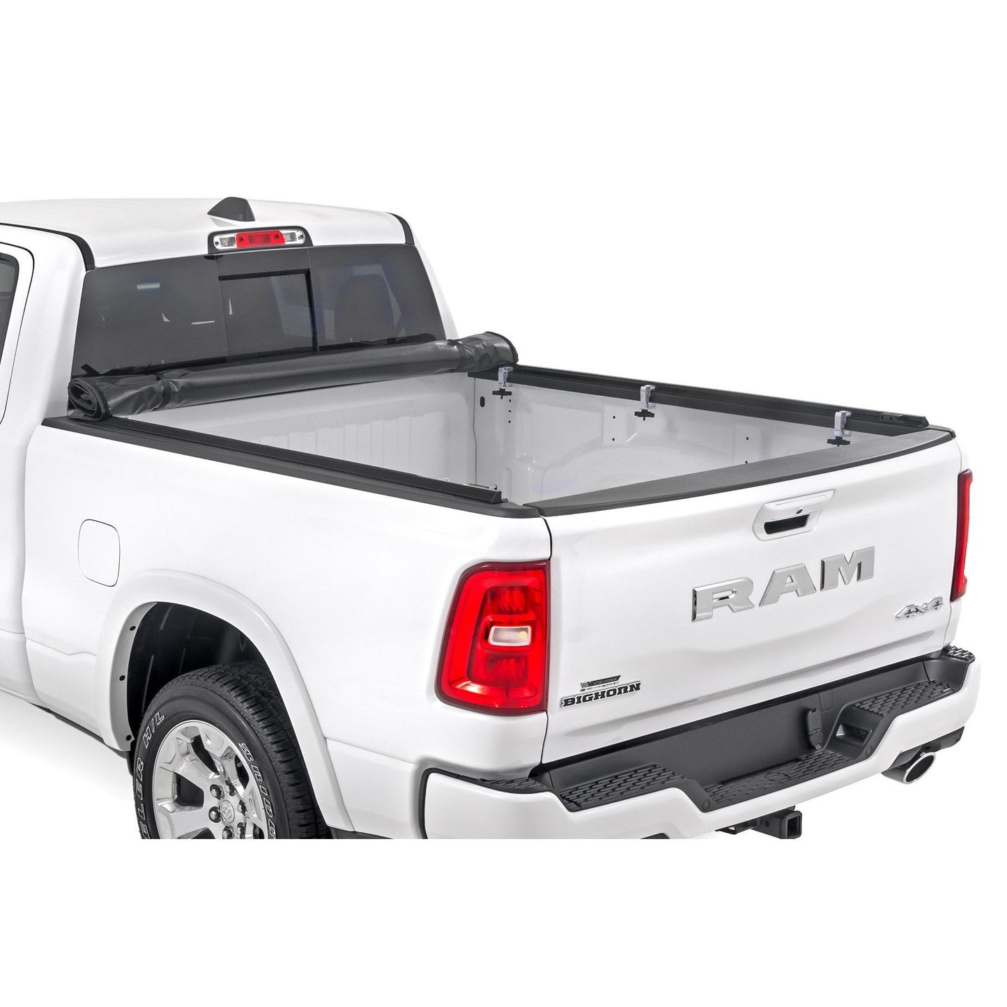 ROUGH COUNTRY Soft Roll Up Bed Cover | 6'4" Bed | Ram 1500 (19-25)/1500 TRX (21-24)  | 42309650