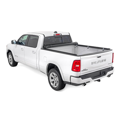 ROUGH COUNTRY Soft Roll Up Bed Cover | 6'4" Bed | Ram 1500 (19-25)/1500 TRX (21-24)  | 42309650