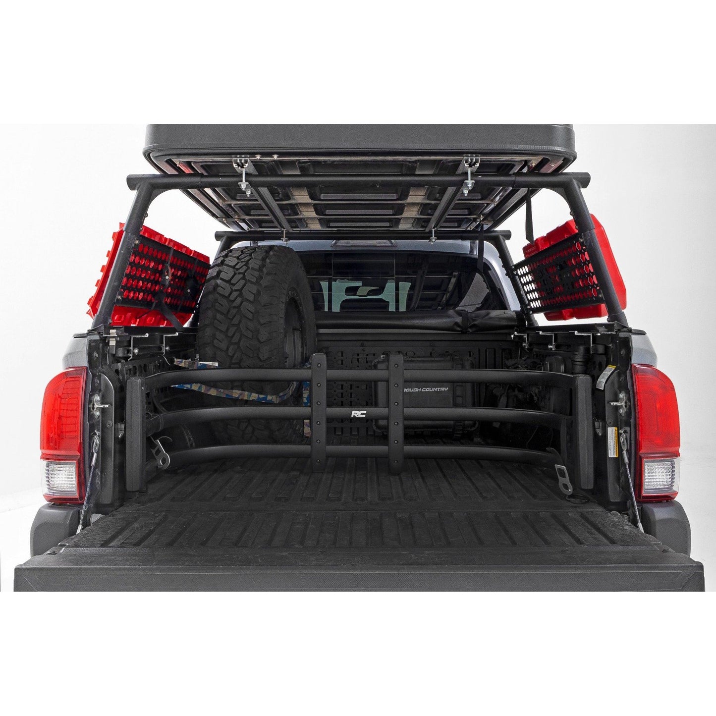 ROUGH COUNTRY Bed Rack | Aluminum | Toyota Tacoma 2WD/4WD (2005-2023) | 73109