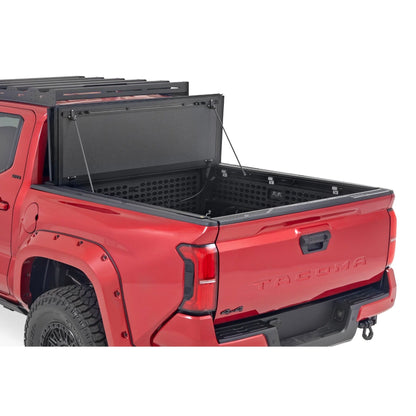 ROUGH COUNTRY Hard Tri-Fold Flip Up Bed Cover | 5' Bed | Toyota Tacoma 2WD/4WD (2024-2025) | 49415551