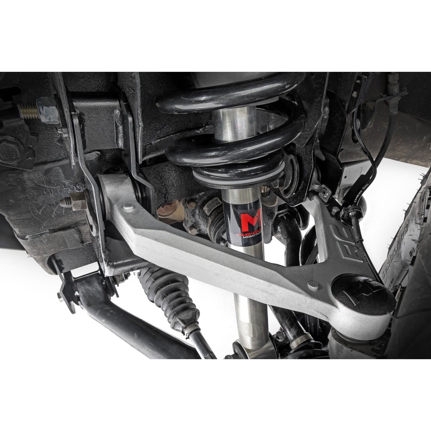 ROUGH COUNTRY 7 Inch Stamped Steel LCA Lift Kit | Forged UCA | Bracket | Vertex | Chevy/GMC 1500 (16-18) | 11650