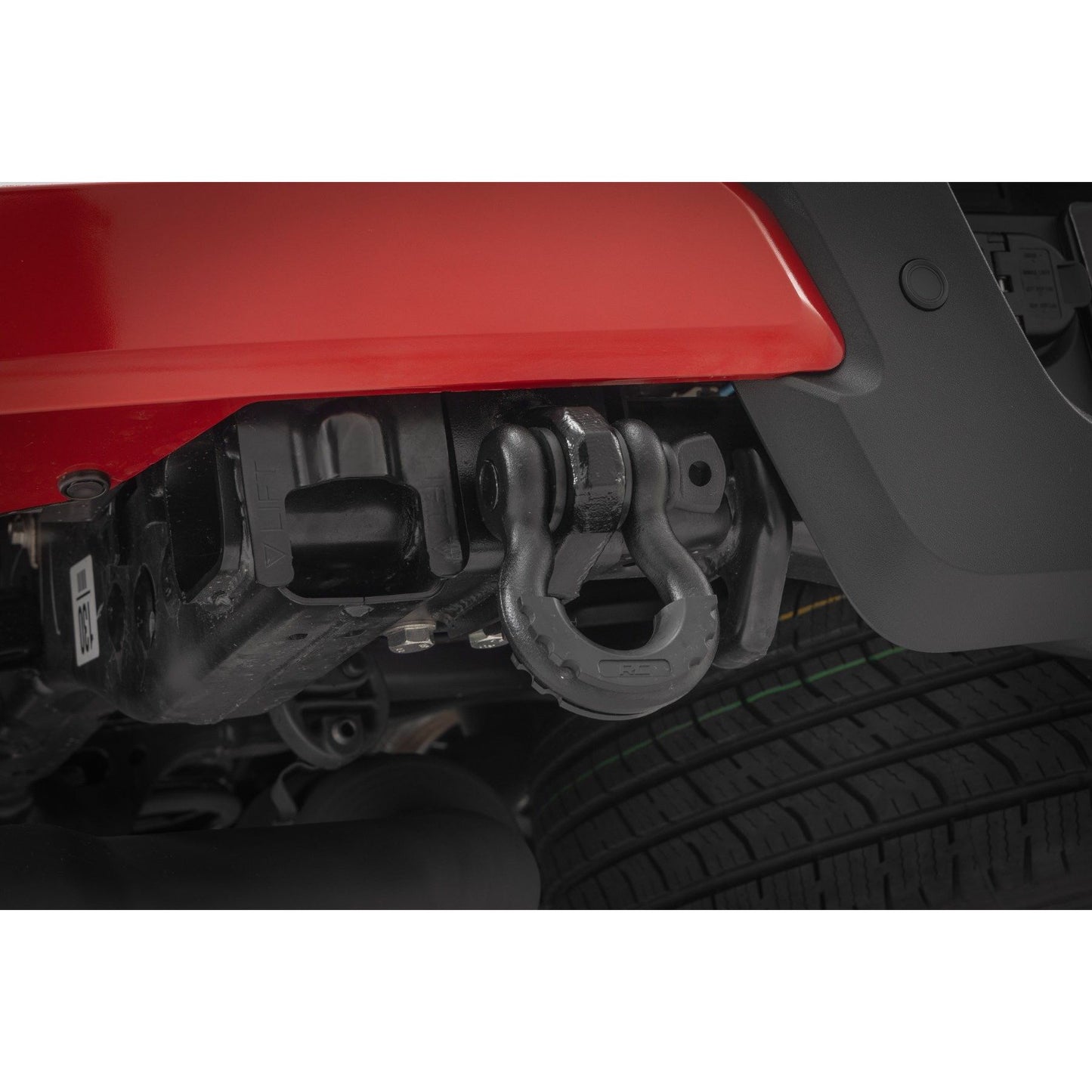 ROUGH COUNTRY Rear Shackle Kit | D-Ring Combo | Toyota Tacoma 2WD/4WD (2024-2025) | 73117