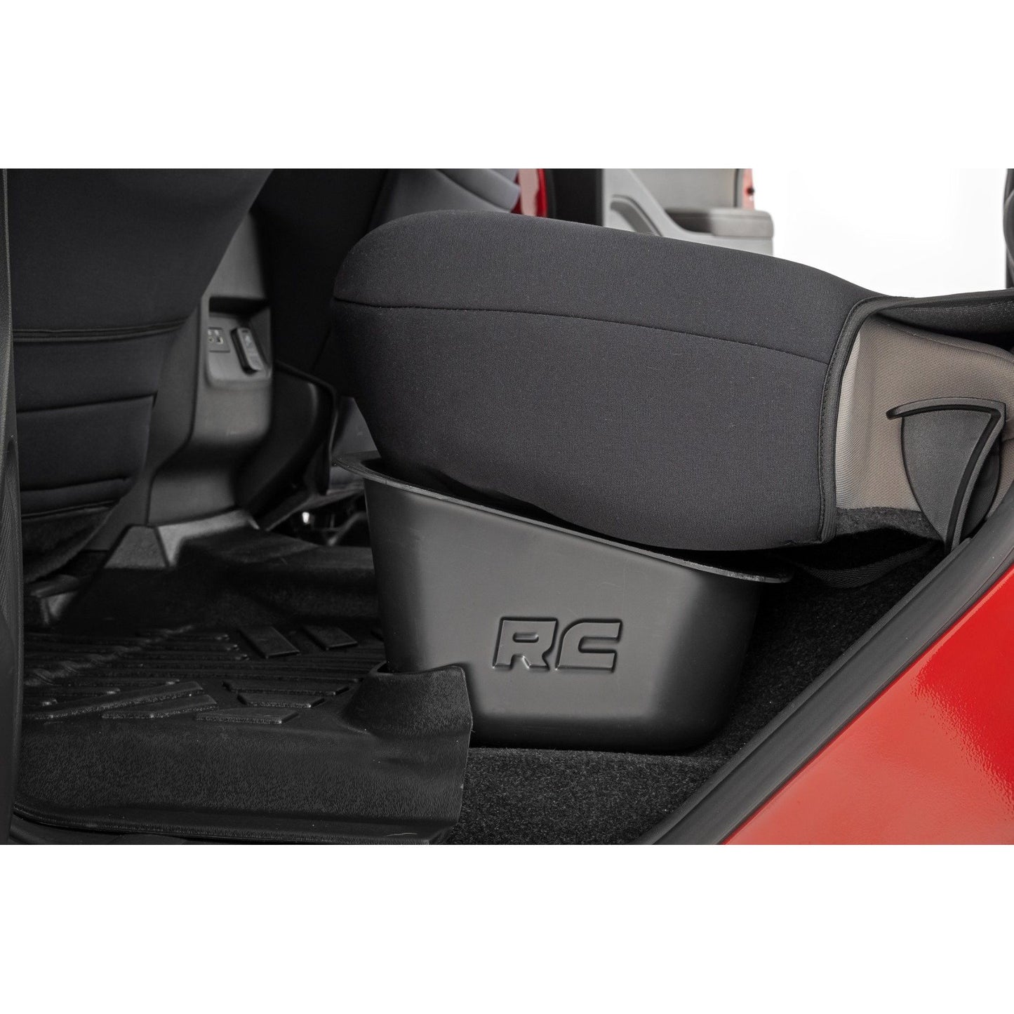 ROUGH COUNTRY Under Seat Storage | Crew Cab | Nissan Frontier 2WD/4WD (2005-2025) | RC09605