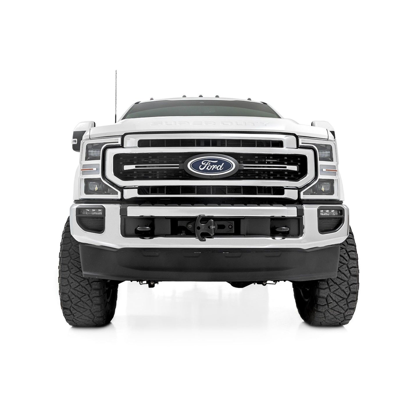 ROUGH COUNTRY Hidden Winch Mount | PRO12000S | Ford F-250/F-350 Super Duty 2WD/4WD (20-22) | 51127