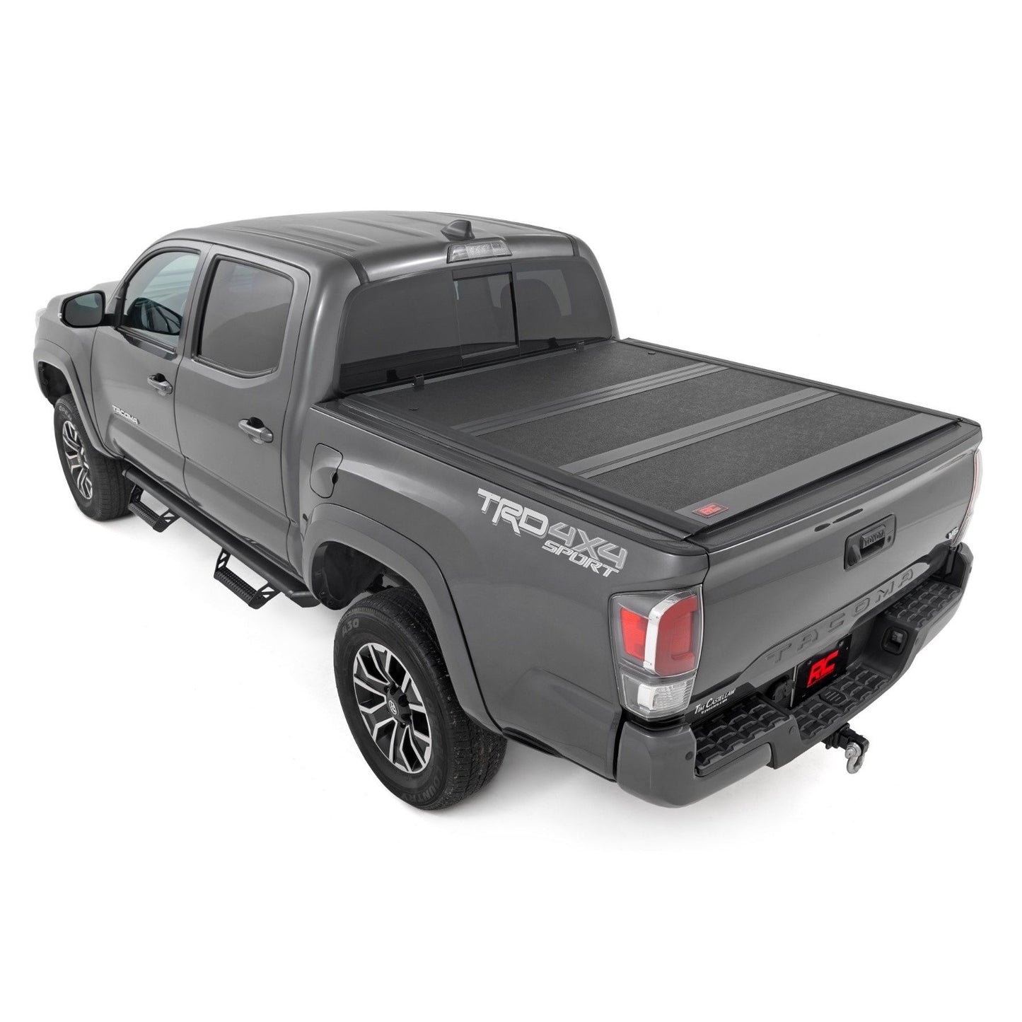 ROUGH COUNTRY Hard Low Profile Bed Cover | 6' Bed | Toyota Tacoma 2WD/4WD (2016-2023) | 47420600B