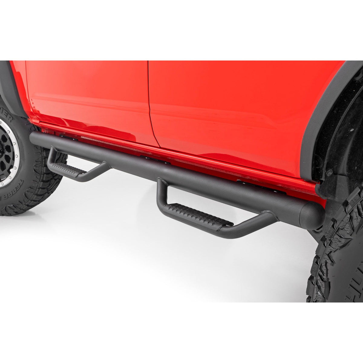 ROUGH COUNTRY RCSRCF21584F RCF21584F Nerf Steps Wheel to Ford Bronco 2021-26