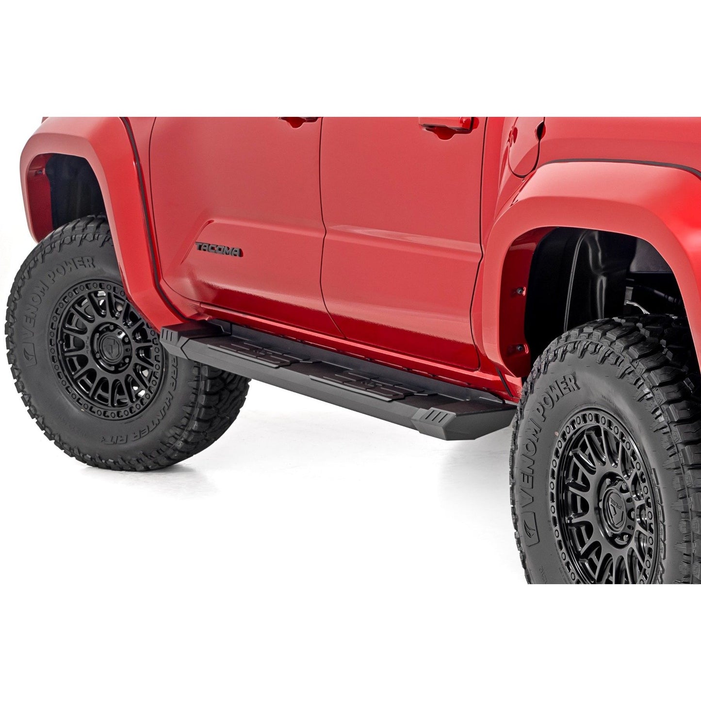 ROUGH COUNTRY HD2 Aluminum Running Boards | Double Cab | Toyota Tacoma 2WD/4WD (2024-2025) | SRB202485