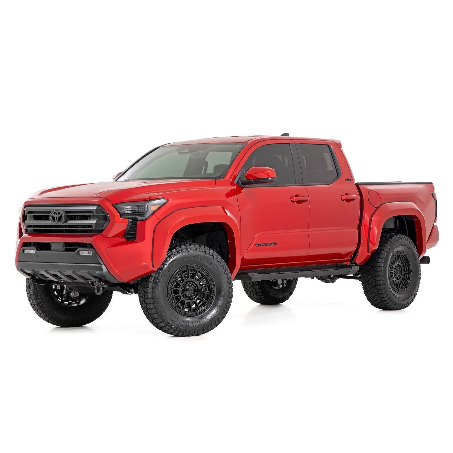 ROUGH COUNTRY HD2 Aluminum Running Boards | Double Cab | Toyota Tacoma 2WD/4WD (2024-2025) | SRB202485