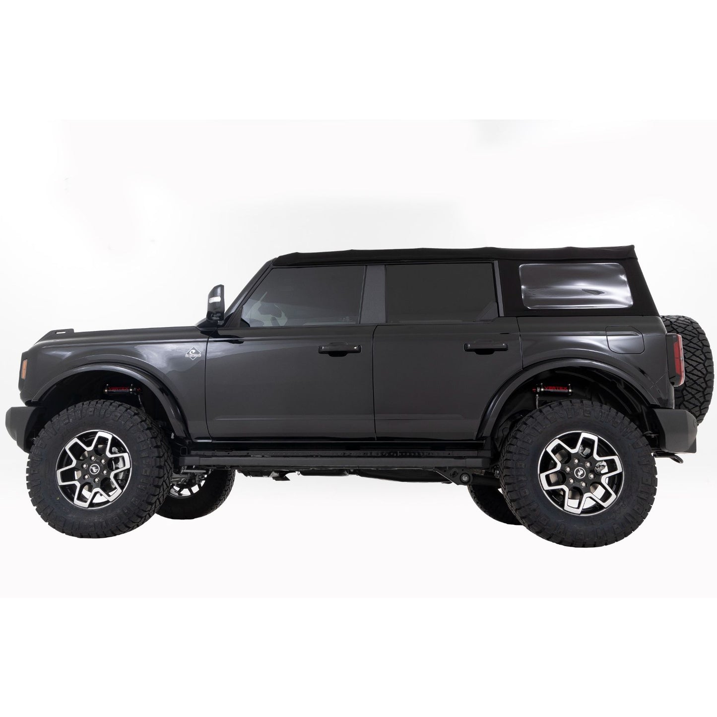 ROUGH COUNTRY Vertex 2.5 Adjustable Coilovers | Rear | 2" | Ford Bronco 4WD (2021-2025) | 699043