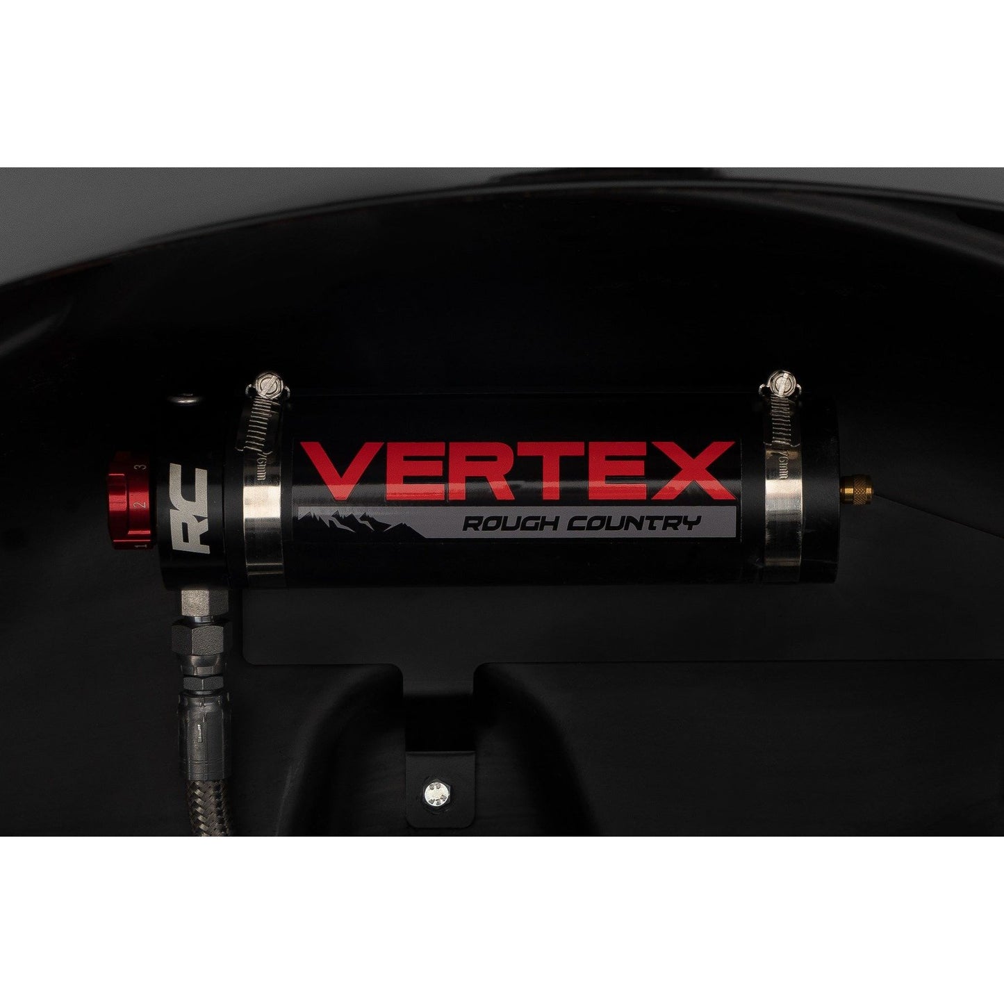 ROUGH COUNTRY Vertex 2.5 Adjustable Coilovers | Rear | 2" | Ford Bronco 4WD (2021-2025) | 699043