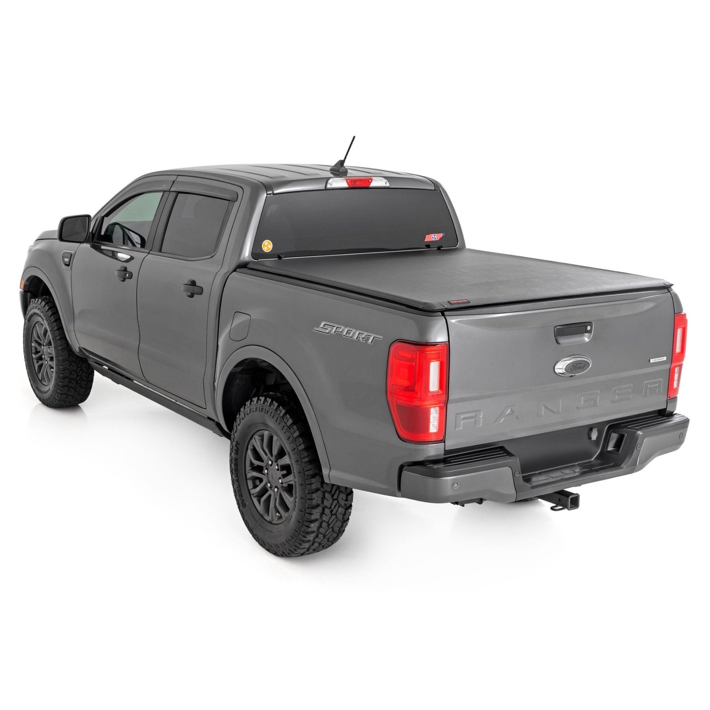 ROUGH COUNTRY Soft Roll Up Bed Cover | 5' Bed | Ford Ranger 2WD/4WD (2019-2023) | 42219500