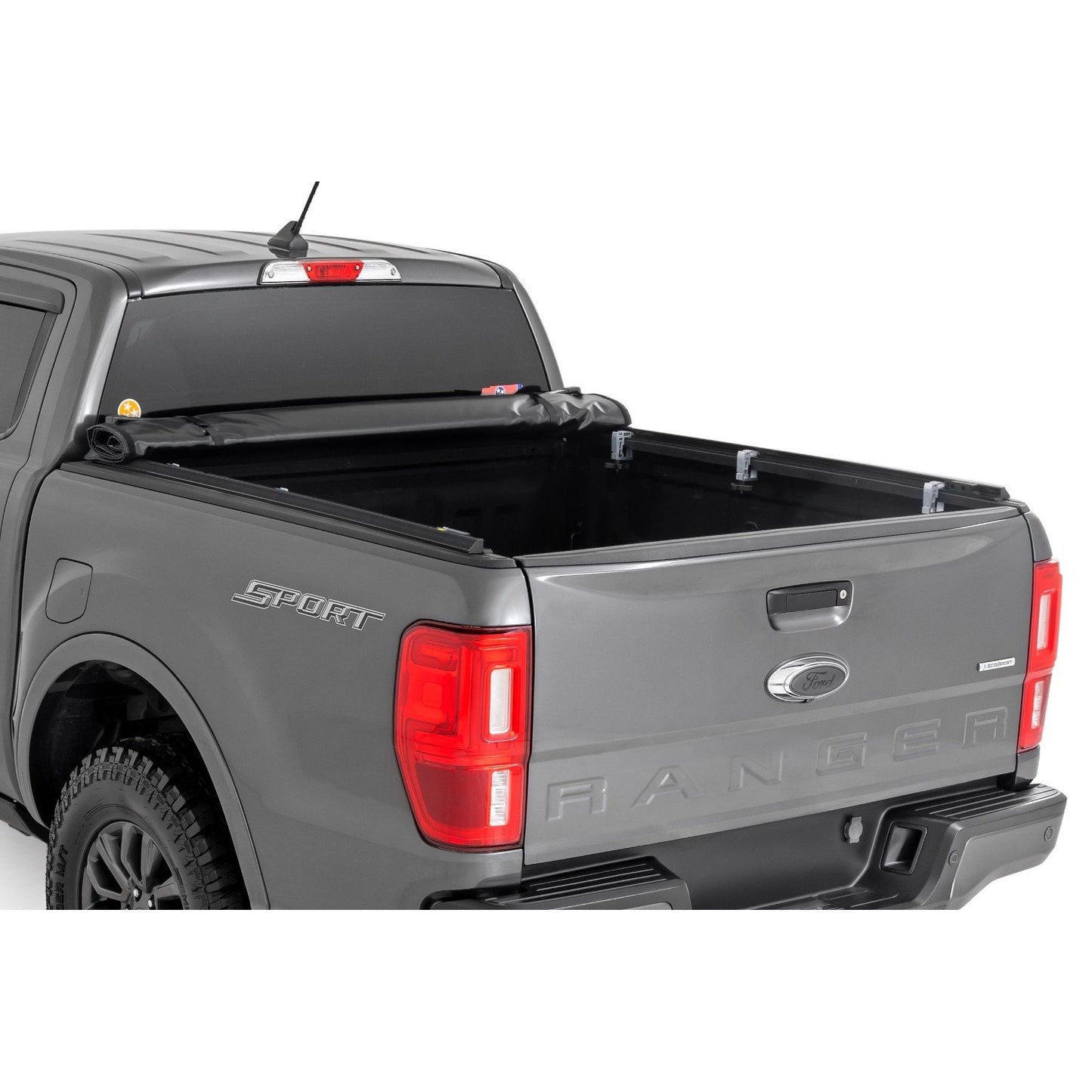 ROUGH COUNTRY Soft Roll Up Bed Cover | 5' Bed | Ford Ranger 2WD/4WD (2019-2023) | 42219500