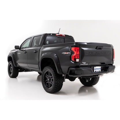 ROUGH COUNTRY | Pocket Fender Flares  GAE Snowdrift  Chevy Colorado 2WD/4WD (2023-2026) | F-C12311-GAE