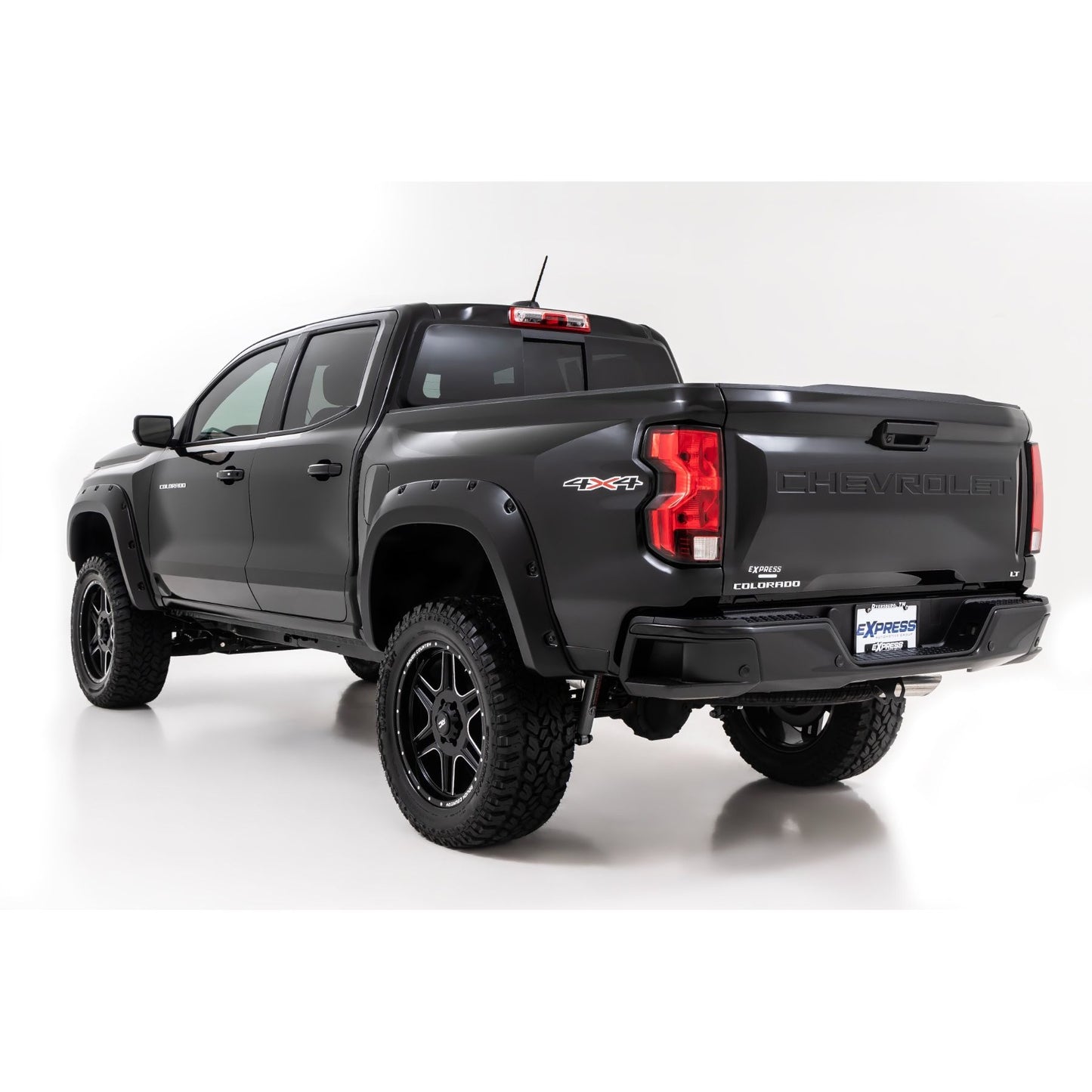 ROUGH COUNTRY | Pocket Fender Flares  GBF Sunrise Orange  Chevy Colorado 2WD/4WD (23-26) | F-C12311-GBF