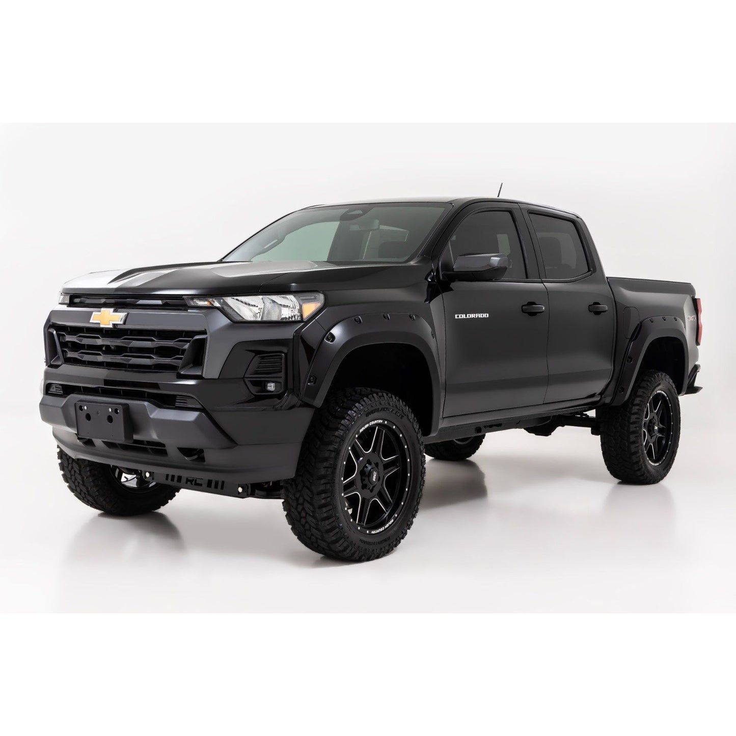 ROUGH COUNTRY Pocket Fender Flares | Chevy Colorado 2WD/4WD (2023-2025) | F-C12311