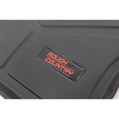 ROUGH COUNTRY Rear Cargo Mat | W/ Sub | Jeep Wrangler Unlimited 4WD (2018-2025) | M-6120