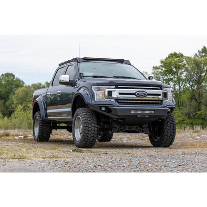 ROUGH COUNTRY Front Bumper | High Clearance | Skid Plate | Ford F-150 2WD/4WD (2018-2020) | 10756A