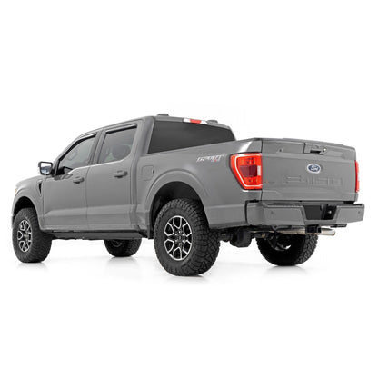 ROUGH COUNTRY Power Running Boards | Dual Electric Motor | Ford F-150/Lightning/F-250/F-350/Raptor (15-25) | PSR71525