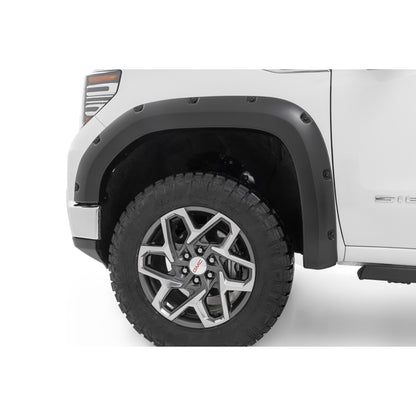ROUGH COUNTRY | Pocket Fender Flares  G42 Coastal Dune  GMC Sierra 1500 2WD/4WD (2019-2026) | F-C11950A-G42
