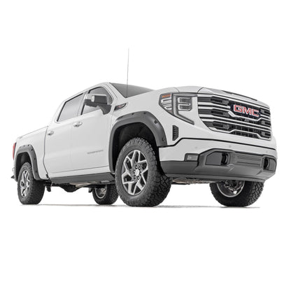 ROUGH COUNTRY Pocket Fender Flares | GMC Sierra 1500 2WD/4WD (2019-2025 & Classic) | F-C11950A