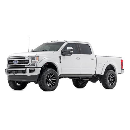 ROUGH COUNTRY Fender Flares | Sport | YZ Oxford White | Ford F-250/F-350 Super Duty (17-22) | S-F21112-YZ