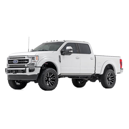 ROUGH COUNTRY Fender Flares | Sport | HX Antimatter Blue | Ford F-250/F-350 Super Duty (17-22) | S-F21112-HX
