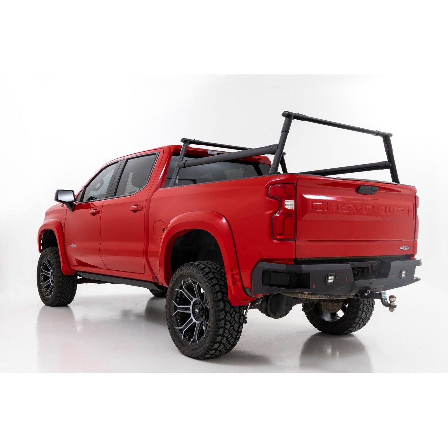 ROUGH COUNTRY Bed Rack | Aluminum | Chevy Silverado 1500 2WD/4WD (2019-2026 & Refresh) | 10201