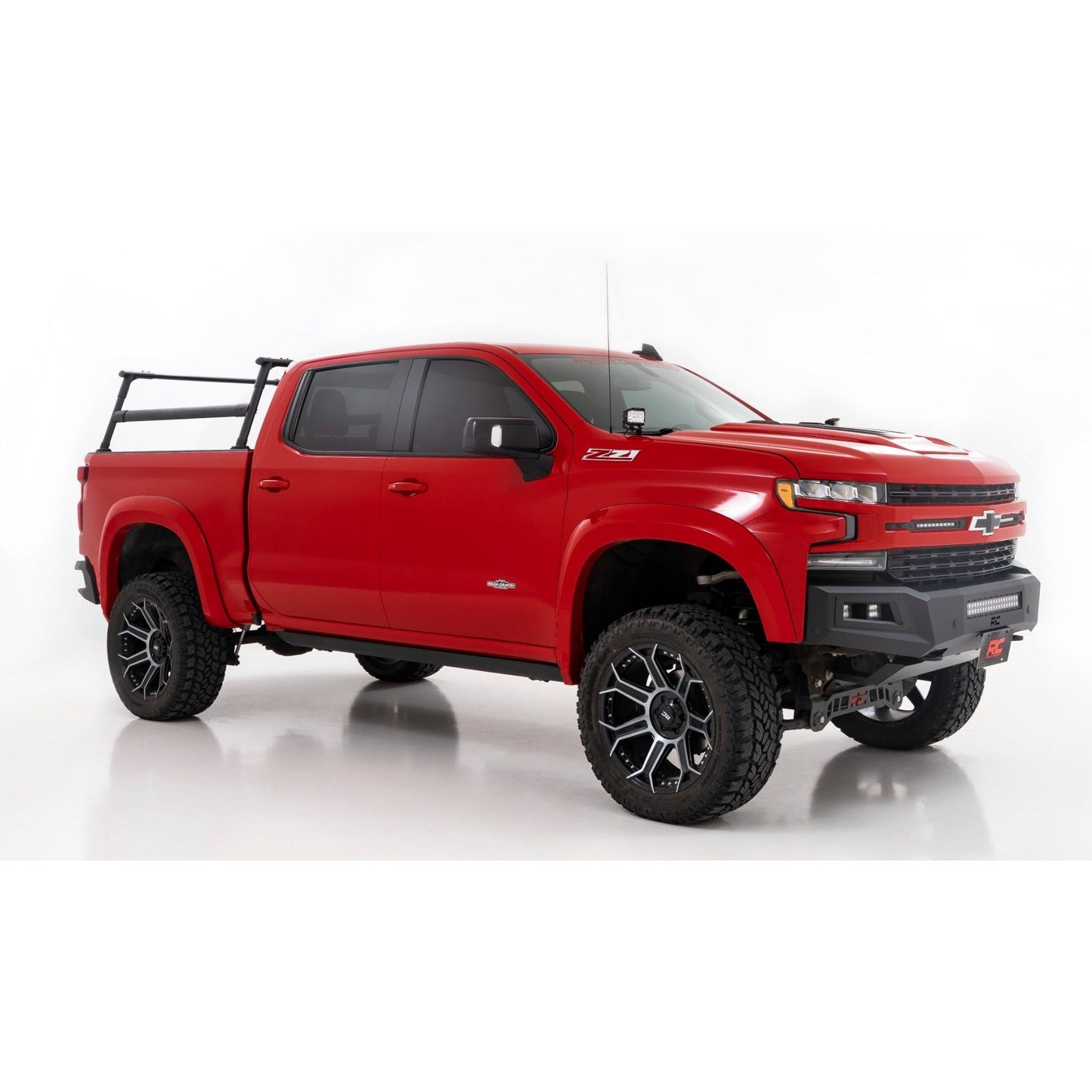 ROUGH COUNTRY Bed Rack | Aluminum | Chevy Silverado 1500 2WD/4WD (2019-2026 & Refresh) | 10201