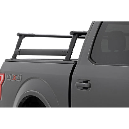 ROUGH COUNTRY Bed Rack | Half Rack | Aluminum | Ford F-150 2WD/4WD (2015-2025) | 10407